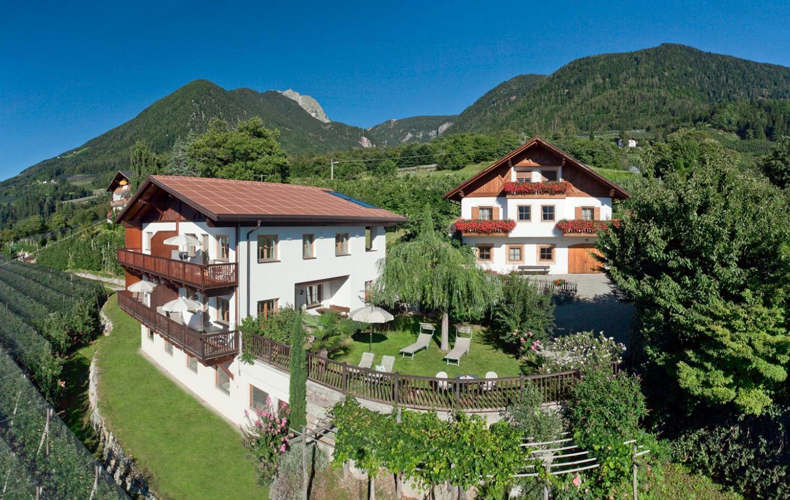 Schwarzplatterhof Leilighet Merano Eksteriør bilde